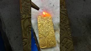 GoldSmith23g Auspicious Pendantgoldaccessories jewelry goldsmiths handmade gold [upl. by Ihtak849]