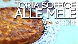 Torta soffice alle mele  Ricetta Colazione Petitchef [upl. by Aketal]