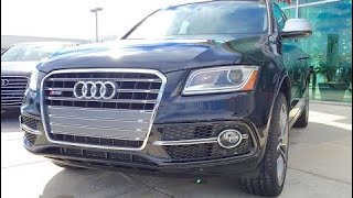 2015 Audi SQ5 Q5 30T Quattro Tiptronic Full Review  Exhaust Start Up  Luxury Car Reviews [upl. by Lelia]