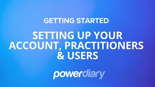 Getting Started with Power Diary [upl. by Rehctaht]