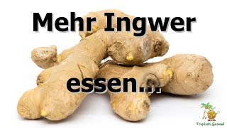 Mehr Ingwer essen  10 gesunde Wirkungen auf Deinen Körper [upl. by Newcomer]