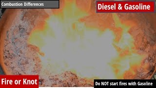 Fire Instruction  Diesel and Gas Combustibility [upl. by Jabin]