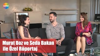 Murat Boz ve Seda Bakan ile Özel Röportaj [upl. by Idnyl5]