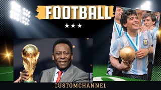 Maradona vs Pele THE GREATEST DEBATE in Football History [upl. by Turro]