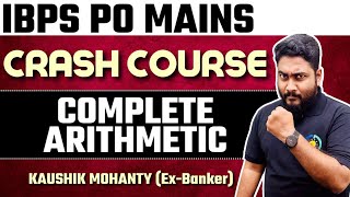 Complete Arithmetic Revision For IBPS PO Mains 2024  Career Definer  Kaushik Mohanty [upl. by Osgood]