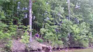 Lake Wedowee tree swing [upl. by Rivard633]