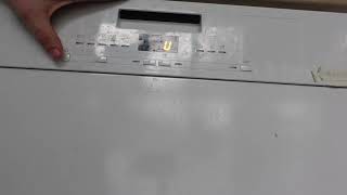 Hard Reset a Beko Dishwasher [upl. by Annahsat]