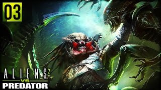 Aliens VS Predator 2  ALIEN VS PREDATOR Alien Campaign Part 3 [upl. by Eillod408]