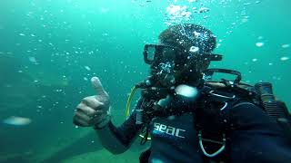 Scuba Diving at Churna Balochistan [upl. by Ultan]