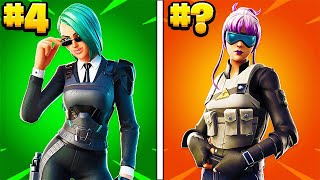 10 Most Tryhard 800 VBuck Skins In Fortnite [upl. by Marlee119]