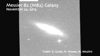 Supernova Explosion Seen In Nearby Galaxy  Video [upl. by Carolus]