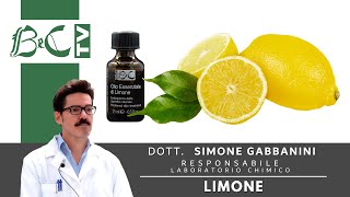 Olio Essenziale di Limone  BeC natura Dott Simone Gabbanini [upl. by Dduj]