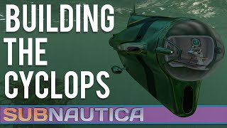 Surviving Day 6  Cyclops build Prawn Suit build and a Degasi Habitat  Subnautica Ep6 [upl. by Franckot292]