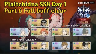 Plaitchidna SS8 Part 6 Day 1  MereoleonaRhya  Black Asta team boss full buff  BCM Global [upl. by Ajani176]