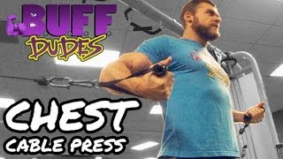 How to Perform Cable Chest Press  Killer Upper Chest Exercise [upl. by Healion]