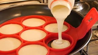 Pancake Flipping Kitchen Gadget Test [upl. by Bertram]