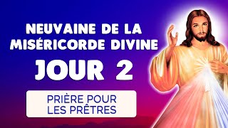 🙏 NEUVAINE de la MISÉRICORDE DIVINE Jour 2 ❤️️ Prière pour les Prêtres [upl. by Adikram]