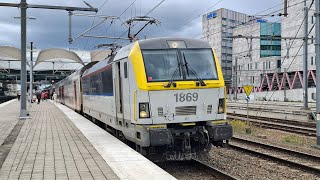 treinen in antwerpenberchem en leuven 2892024 train [upl. by Shara166]