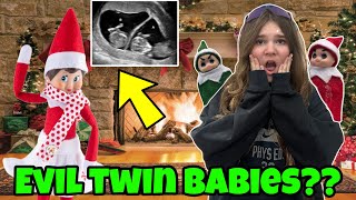 My Elf On The Shelf Is Pregnant With Evil Twins Rewind [upl. by Renraw142]