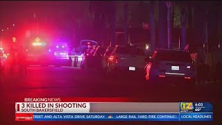 3 killed in south Bakersfield shooting [upl. by Kaliope607]