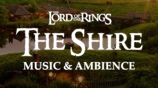 Lord of the Rings  The Shire Remastered Music amp Ambience  Sunset in Hobbiton [upl. by Jaylene]