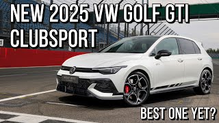 NEW 2025 VW GOLF GTI CLUBSPORT  WORLD PREMIERE  FIRST LOOK AND IMPRESSIONS [upl. by Enylekcaj]