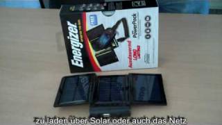 Energizer Solar SP2000 Power Pack [upl. by Kinnie]