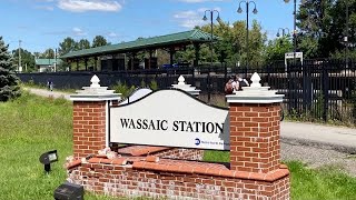 Railfanning Metro North Trains at Wassaic NY [upl. by Ahsinrat]