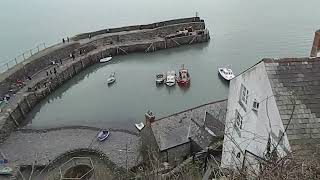 The wonderful and historic carfree fishing village of Clovelly Devon England UK [upl. by Teagan]