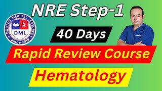 NRE Step1 Rapid Review Course  Hematology  Crash Course [upl. by Eeliram]