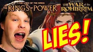 Disparu LIES About Tolkien amp Should DELETE His Channel  RINGS OF POWER  WAR OF THE ROHIRRIM [upl. by Hersh]