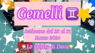 Gemelli ♊️ Settimana dal 25 al 31 Marzo 2024 gemelli oroscopo oroscopogemelli geminihoroscope [upl. by Nahshun]