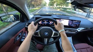 BMW i3 2024 286 HP – Visual Review amp First Driving Impressions [upl. by Alyac225]