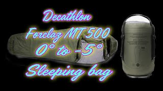 Decathlon Forclaz MT 500 0° to 5° Degree Sleeping Bag [upl. by Aitnom]