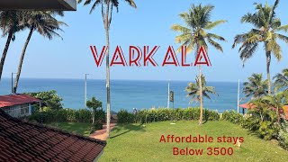 Explore Varkala  Beach view Resorts TrivandrumVarkala [upl. by Wilona744]