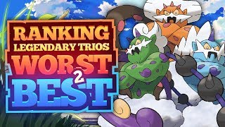 Ranking the Legendary Trios Worst to Best [upl. by Nuawd420]