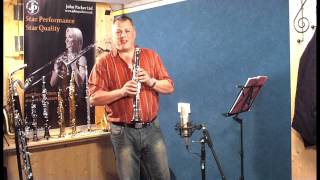 JP124 C Clarinet demonstration by Pete Long  John Packer Ltd [upl. by Sadye]