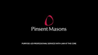 Pinsent Masons Purposeled Professional Services [upl. by Nytsua]