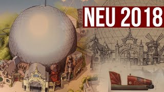 Eurosat CANCAN COASTER  NEUHEIT 2018 im EuropaPark  Preview Centre [upl. by Onairam]