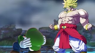 もしもブロリーがスマブラに参戦しようとしたら Broly Battle in Super Smash Bros【DBMAD】 [upl. by Annait61]