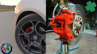 Giulietta  Brake Caliper Paintjob [upl. by Ettelrats]