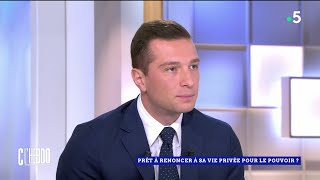 Présidentielle  Jordan Bardella en route pour 2027   C l’hebdo [upl. by Ailimaj537]