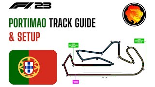 Portugal Portimao Track Guide amp Setup  F1 23 [upl. by Inalan]