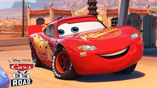 Best of Lightning McQueen from Cars on the Road  Pixar Cars [upl. by Finny]