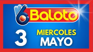 Resultados del BALOTO REVANCHA del MIERCOLES 3 de MAYO de 2023 [upl. by Herrah]