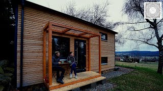 Tiny House Village  Steffi und Philipp leben ihren Traum auf 25 m² [upl. by Savell]