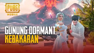 PUBG MOBILE  Gunung Dormang Volcano di Livik Keluarkan Lava [upl. by Nauqet]