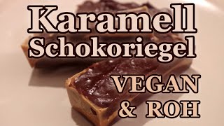 Vegane Rohkost Die leckerste Schokolade selber machen mit Karamellfüllung aus Mesquite [upl. by Llieno]