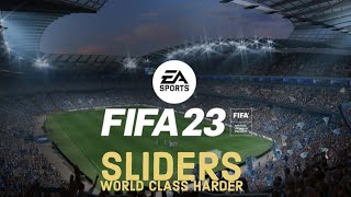 I FIXED FIFA 23  Best Sliders For Career Mode Experience  WORLD CLASS HARDER [upl. by Jannelle]