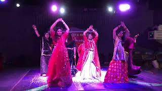 Best Dandiya Song  Nagada Sang Dhol Bollywood Dandiya Dance Performance 2024 [upl. by Toomin]